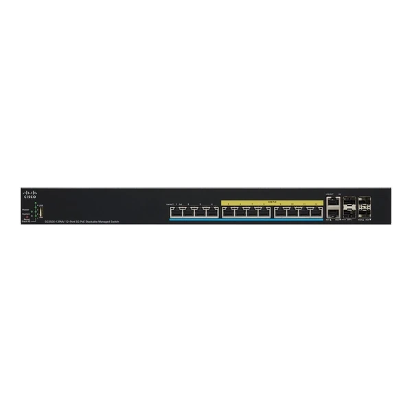 SG350X-12PMV-K9-UK | Cisco SG350X-12PMV-K9-UK 350X 12-Port Multigigabit PoE+ Switch, 4x10G Uplinks SG350X-12PMV-K9-UK | Cisco SG350X-12PMV-K9-UK 350X 12-Port Multigigabit PoE+ Switch, 4x10G Uplinks