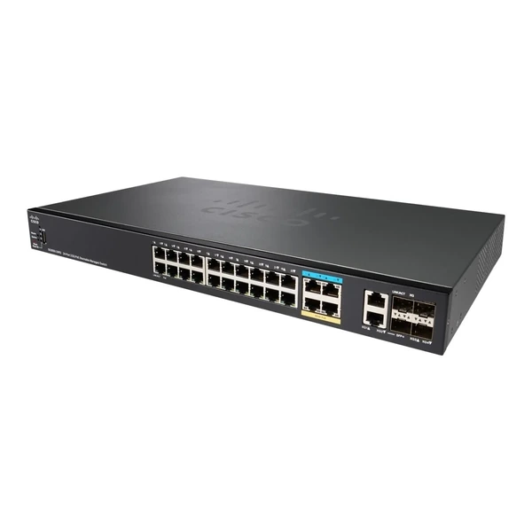 sg350x-24pd-k9-eu cisco sg350x-24pd-k9-eu 350x 24-port gigabit and 2.5g poe+ switch, 4x10g uplinks