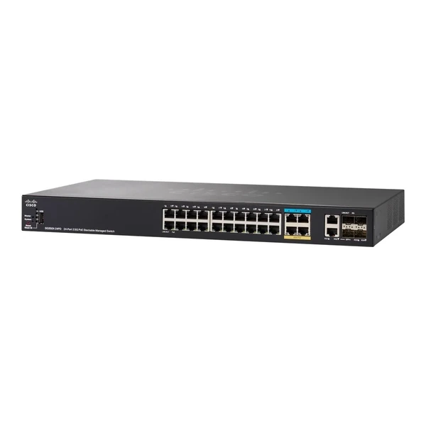 sg350x-24pd-k9-na cisco sg350x-24pd-k9-na 350x 24-port multigigabit poe+ switch, 4x10g uplinks