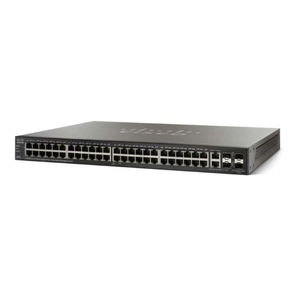 SG500-52MP | Cisco SG500-52MP 52-port Gigabit Max PoE+ Stackable Managed Switch