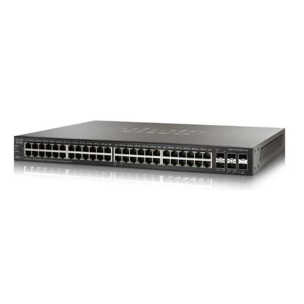 SG500X-48 | Cisco SG500X-48 48-Port GB with 4-Port 10-GB Stackable Managed Switch