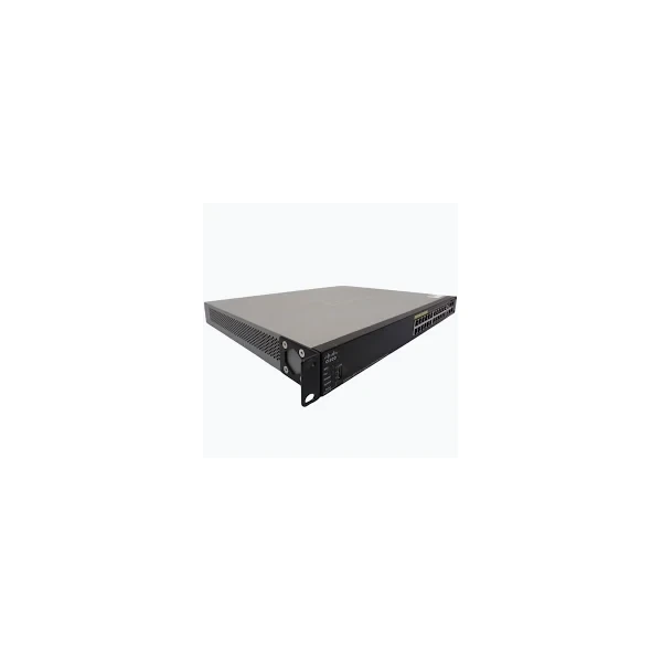 Cisco SG550X-24P-K9-UK 550X 24-Port Gigabit PoE+ Switch, 4x10G Uplinks