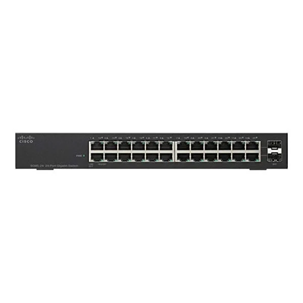 Cisco SG95-24 95 22-Port Gigabit Desktop Switch, 2x1G Combo Uplinks