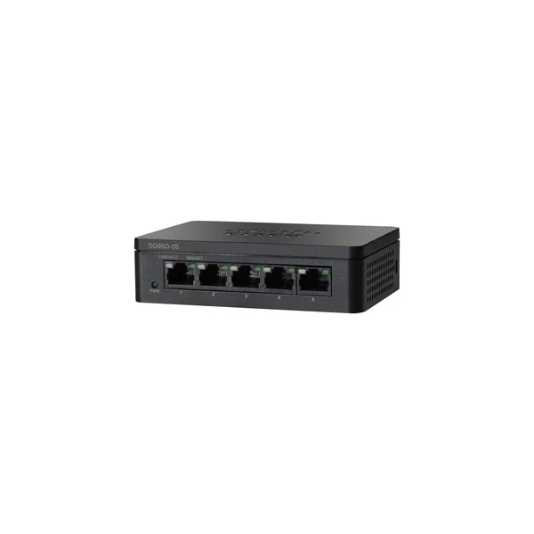 Cisco SG95D-05 Small Business 95 5-Port Gigabit Desktop Switch
