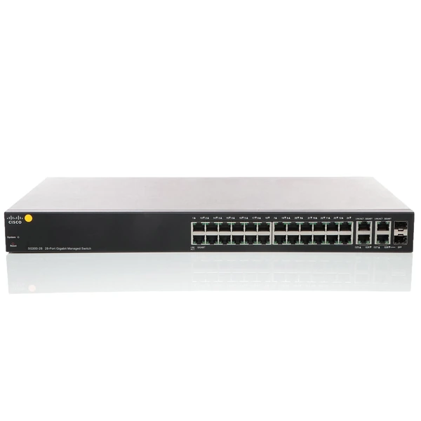 srw2024-k9 cisco srw2024-k9 small business 300 24-port gigabit switch, 2x1g copper uplinks, 2x1g combo uplinks