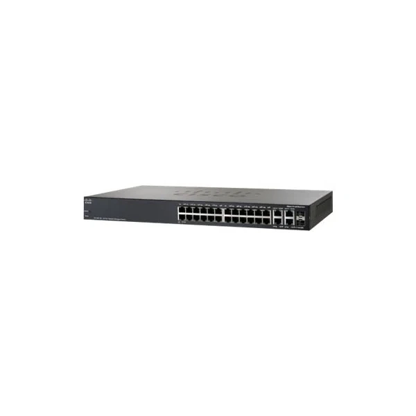 srw2024p-k9-eu cisco srw2024p-k9-eu small business 300 24-port gigabit poe switch, 2x1g copper and 2x1g combo uplinks