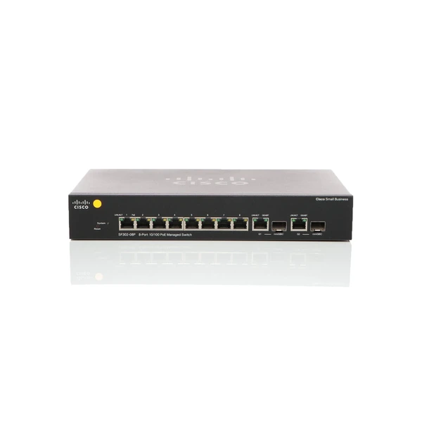 srw208p-k9 cisco srw208p-k9 300 8-port fast ethernet poe desktop switch, 2x1g combo uplinks