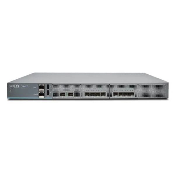 SRX4100 SVCS GATEWAY INCL HW 8X10GE 2 AC PSU  4FAN TRAYS CABL