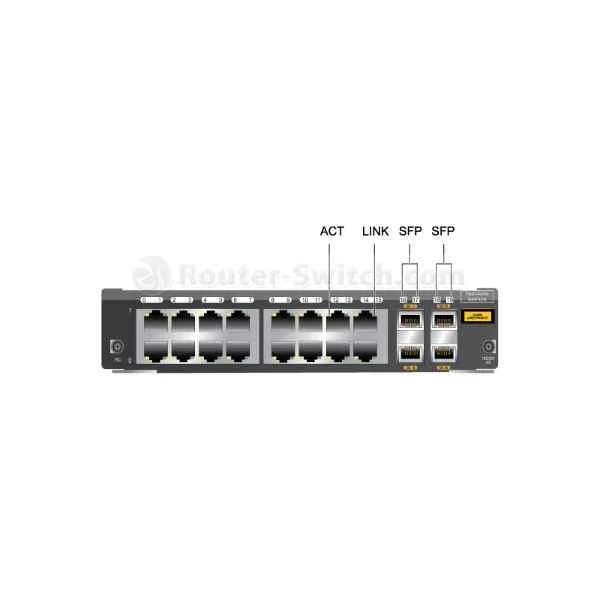SU2DFG16S400 | 16GE(RJ45)+4GE(SFP) Mixed Interface Card