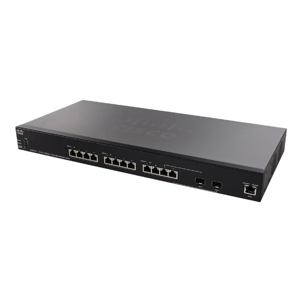 Cisco SX350X-12-K9-EU 350X 10-Port 10 Gigabit Ethernet Switch, 2x10G Combo Uplinks