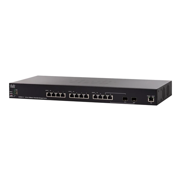 Cisco SX350X-12-K9 350X 10-Port 10 Gigabit Switch, 2x10G Combo Uplinks