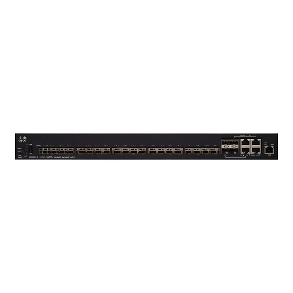 Cisco SX350X-24-K9-EU 350X 20-Port 10 Gigabit Ethernet Switch, 4x10G Combo Uplinks