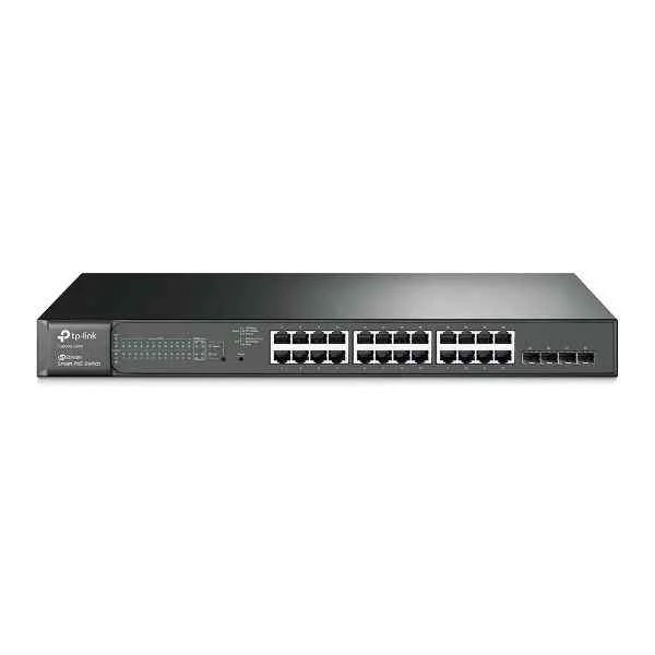 T1600G-28PS(TL-SG2424P) | 24xRJ45,4xSPF,56Gbps16KMAC,41.7Mpps T1600G-28PS(TL-SG2424P) | 24xRJ45,4xSPF,56Gbps16KMAC,41.7Mpps
