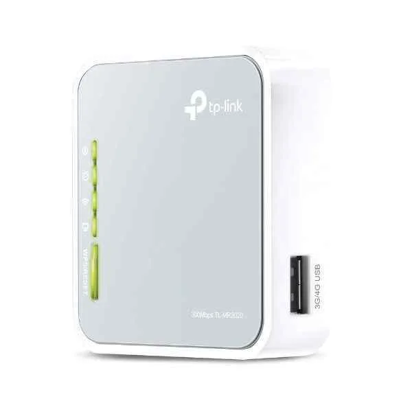 tl-mr3020 tp-link tl-mr3020 - cellular network router - grey - white - fast ethernet - 10,100 mbit/s - ieee 802.11b,ieee 802.11g,ieee 802.11n - 802.11b,802.11g,wi-fi 4 (802.11n) (tl-mr3020)