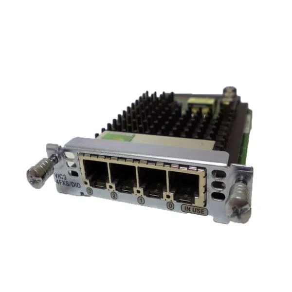 VIC3-4FXS/DID | Four-Port Voice Interface Card - FXS and DID