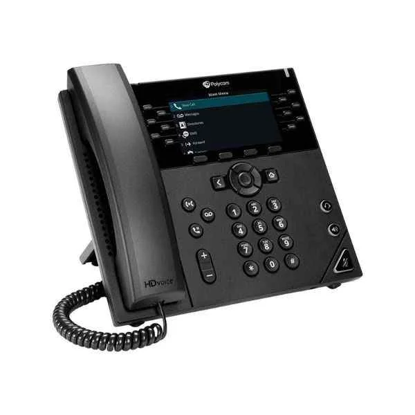 VVX450 | Polycom desktop IP phone VVX450 12-line IP desktop phone with color display