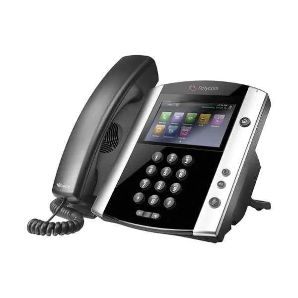 VVX601 | Polycom SIP Conference Phone Landline VOIP Personal Desk Phone VVX601 Built-in Bluetooth President Phone Suitable for 10-20ãŽ¡ meeting room