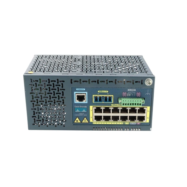 ws-c2955s-12 cisco ws-c2955s-12 catalyst 2955 12-port fast ethernet din rail switch, 2x100m fiber uplinks