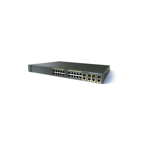Cisco WS-C2960G-24TC-L Catalyst 2960 20-Port Gigabit Switch, 4x1G Combo Uplinks, LAN Base