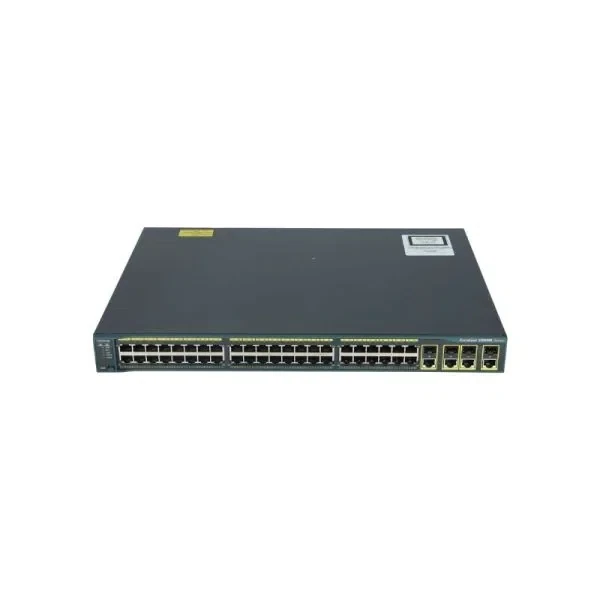 Cisco WS-C2960G-48TC-L Catalyst 2960G 44-Port Gigabit Switch, 4x1G Combo Uplinks, LAN Base