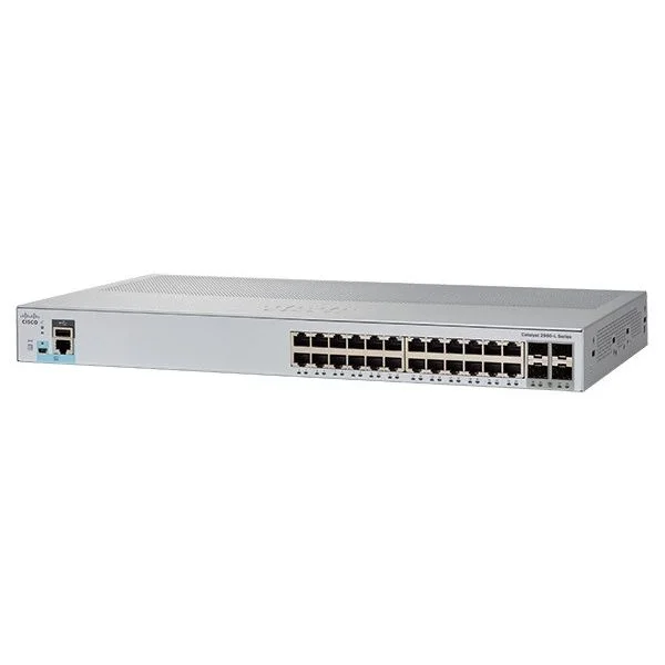 WS-C2960L-24TS-LL | Catalyst 2960L 24 port GigE, 4 x 1G SFP, LAN Lite 
