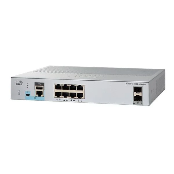 Catalyst 2960L 8 port GigE, 2 x 1G SFP, LAN Lite 