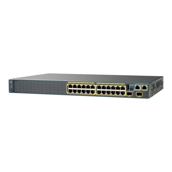 Cisco WS-C2960S-24TS-S Catalyst 2960-S 24-Port Gigabit Switch, 2x1G Uplinks, LAN Lite