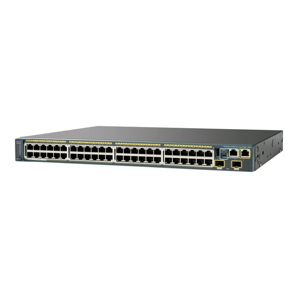 Cisco WS-C2960S-48FPD-L Catalyst 2960-S 48-Port Gigabit PoE+ Switch, 2x10G Uplinks, LAN Base
