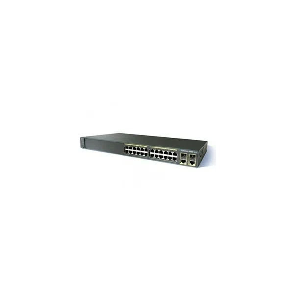 Cisco WS-C2960S-F24PS-L Catalyst 2960-SF 24-Port Fast Ethernet PoE+ Switch, 2x1G Uplinks, LAN Base
