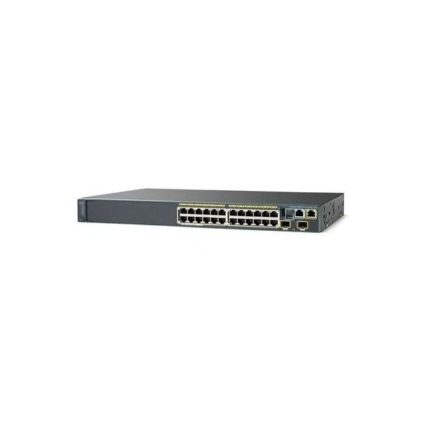 Cisco WS-C2960S-F24TS-L Catalyst 2960-SF 24-Port Fast Ethernet Switch, 2x1G Uplinks, LAN Base