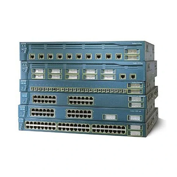 Cisco WS-C3550-24-FX-SMI Catalyst 3550 24-Port Fast Ethernet Fiber Switch, 2x1G GBIC Uplinks, IP Base