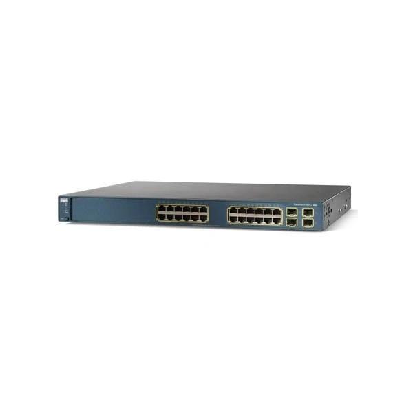 Cisco WS-C3560G-24TS-E Catalyst 3560G 24-Port Gigabit Switch, 4x1G Uplinks, IP Services