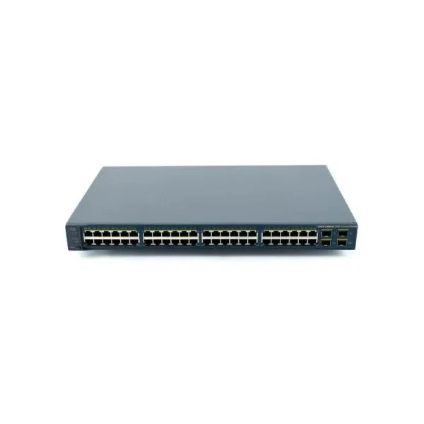 Cisco WS-C3560V2-48PS-S Catalyst 3560 v2 48-Port Fast Ethernet PoE Switch, 4x1G Uplinks, IP Base