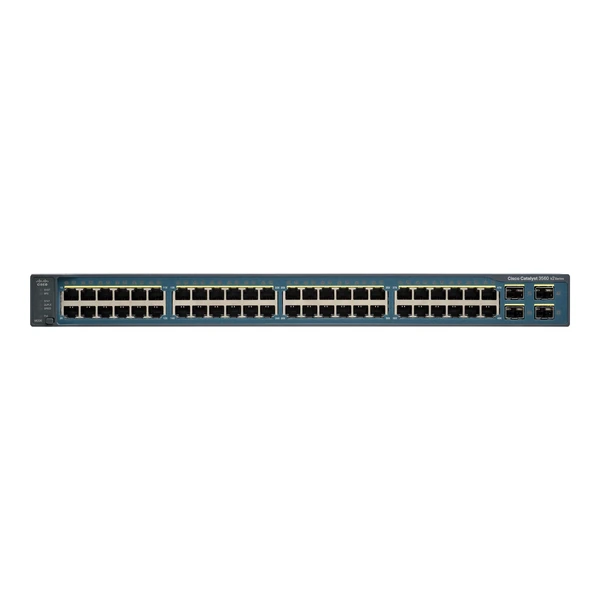 Cisco WS-C3560V2-48TS-S Catalyst 3560 v2 48-Port Fast Ethernet Switch, 4x1G Uplinks, IP Base