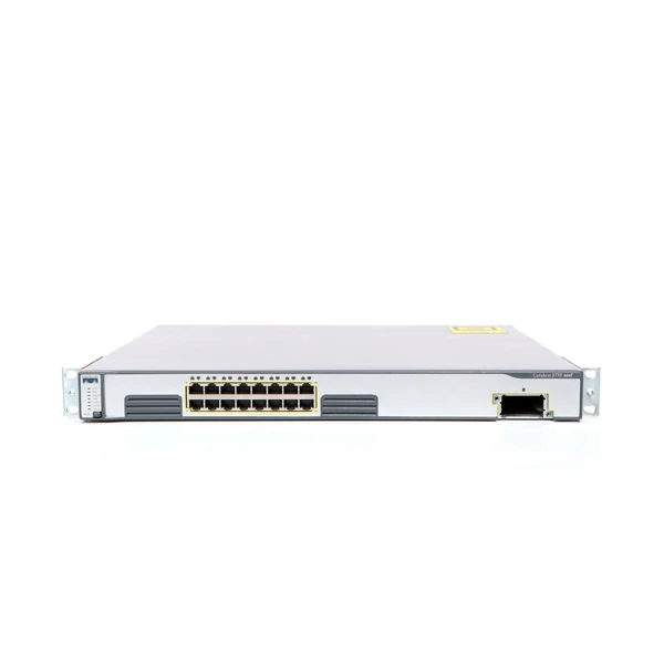 Cisco WS-C3750G-16TD-S Catalyst 3750 16-Port Gigabit Switch, 1x10G XENPAK Uplink, IP Base
