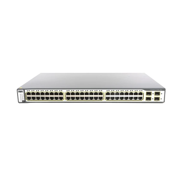 Cisco WS-C3750G-24TS-S1U Catalyst 3750G 24-Port Gigabit Switch, 4x1G Uplinks, IP Base