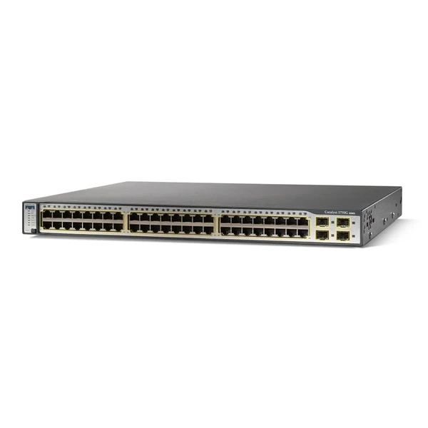 ws-c3750g-48ts-e cisco ws-c3750g-48ts-e catalyst 3750g 48-port gigabit switch, 4x1g uplinks, ip services