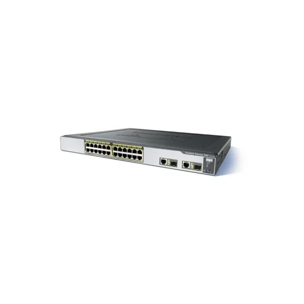 Cisco WS-CE500-24PC Catalyst Express 500 24-Port Fast Ethernet PoE Switch, 2x1G Combo Uplinks