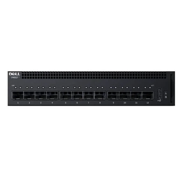 X4012 | Dell Networking X4012 Intelligent Web management switch, 12x 10GbE SFP+ port X4012 | Dell Networking X4012 Intelligent Web management switch, 12x 10GbE SFP+ port