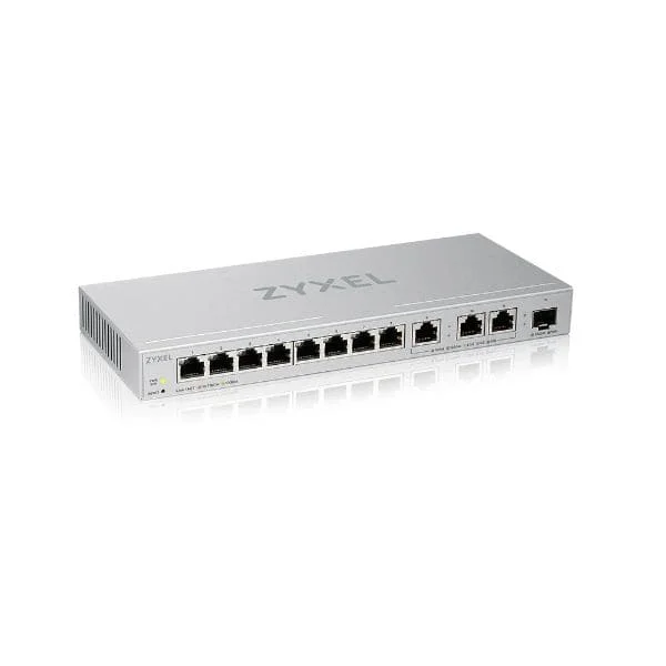 XGS1250-12-ZZ0101F | 12-Port Web-Managed Multi-Gigabit Switch includes 3-Port 10G and 1-Port 10G SFP+ XGS1250-12-ZZ0101F | 12-Port Web-Managed Multi-Gigabit Switch includes 3-Port 10G and 1-Port 10G SFP+
