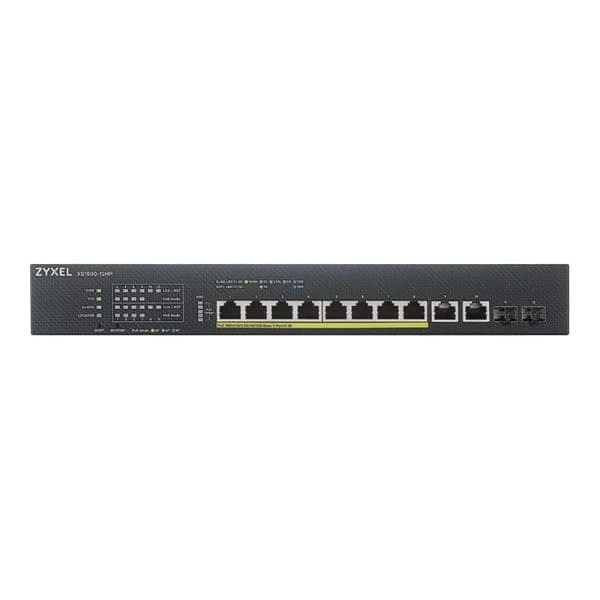XS1930-12HP-ZZ0101F | XS1930-12HP, 8-port Multi-Gigabit Smart Managed PoE 375Watt 802.3BT Switch, 2x 10GbE, 2 SFP+ Uplink XS1930-12HP-ZZ0101F | XS1930-12HP, 8-port Multi-Gigabit Smart Managed PoE 375Watt 802.3BT Switch, 2x 10GbE, 2 SFP+ Uplink