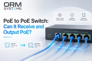 PoE to PoE Switch: Can It Receive and Output PoE?