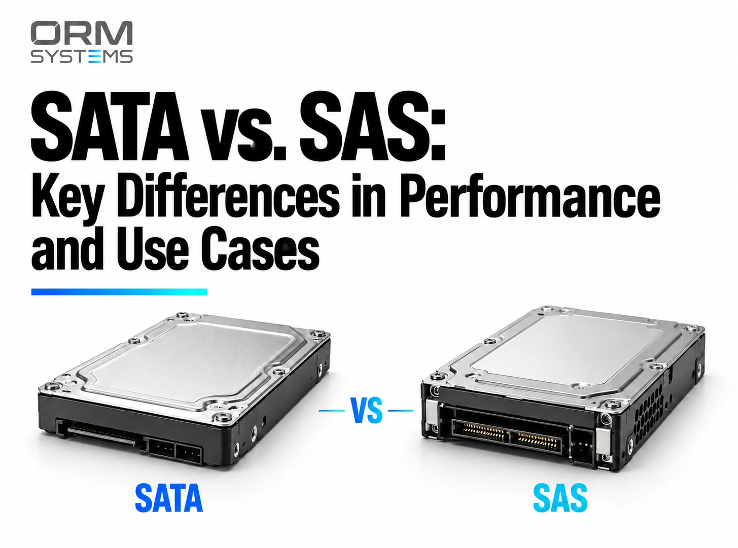 SATA vs SAS: Key differences between SATA and SAS