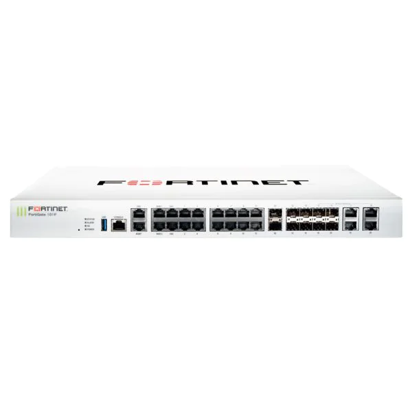 FG-101F | Fortinet FortiGate 101F FG-101F, 22x GE RJ45 ports (including 2x WAN ports, 1x DMZ port, 1x Mgmt port, 2x HA ports, 16x switch FG-101F | Fortinet FortiGate 101F FG-101F, 22x GE RJ45 ports (including 2x WAN ports, 1x DMZ port, 1x Mgmt port, 2x HA ports, 16x switch