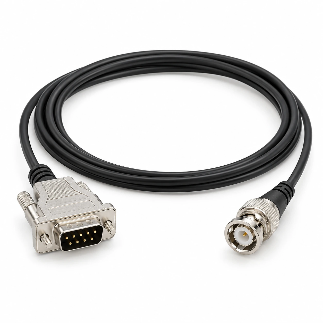 Huawei Trunk Cable T-75-1-D9-3,3m,75ohm,1E1,2.2mm,D9M,SYFVZP75 1.2/0.25*4(S),BNC75SM V,For AR