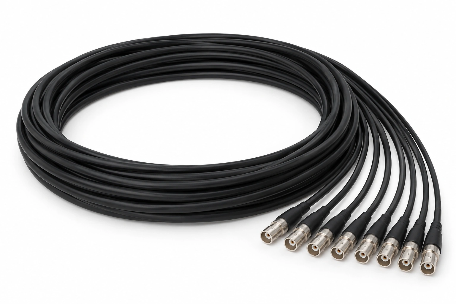 VC6M1MCOS | Huawei Trunk cable -15m-75ohm-4E1-2.2mm-(8*SMB75 straight female-V)-(SYFVZ75-1.2/0.25*8-I)-OptiX,DL3656